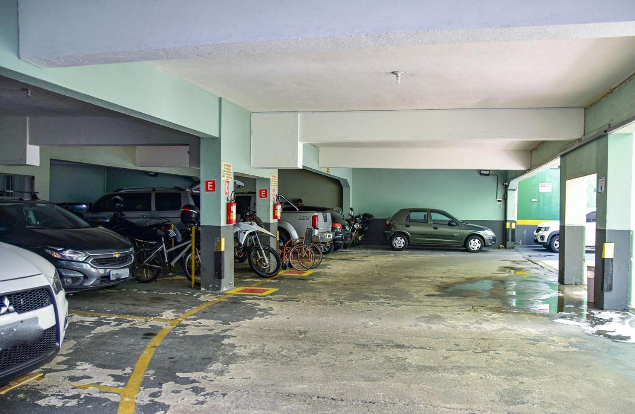 Charmoso Apto A Beira-Mar Com Wi-Fi Em Santos Sp Apartment Bagian luar foto